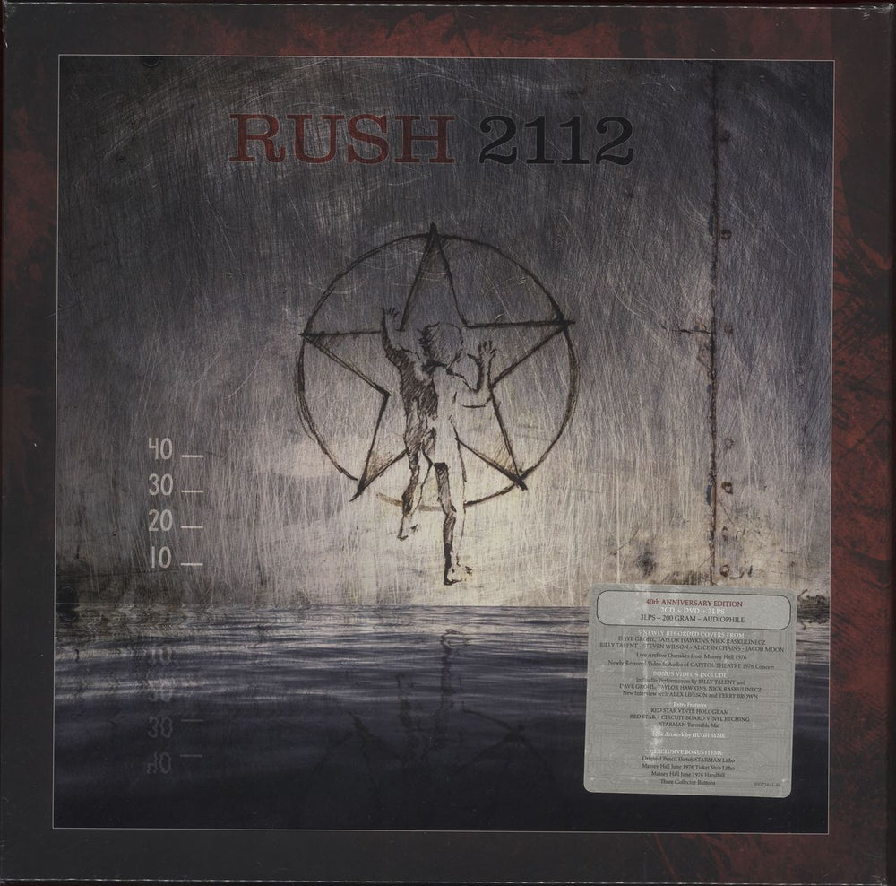 Rush 2112 40th Anniversary - Sealed US Vinyl Box Set B0025840-01