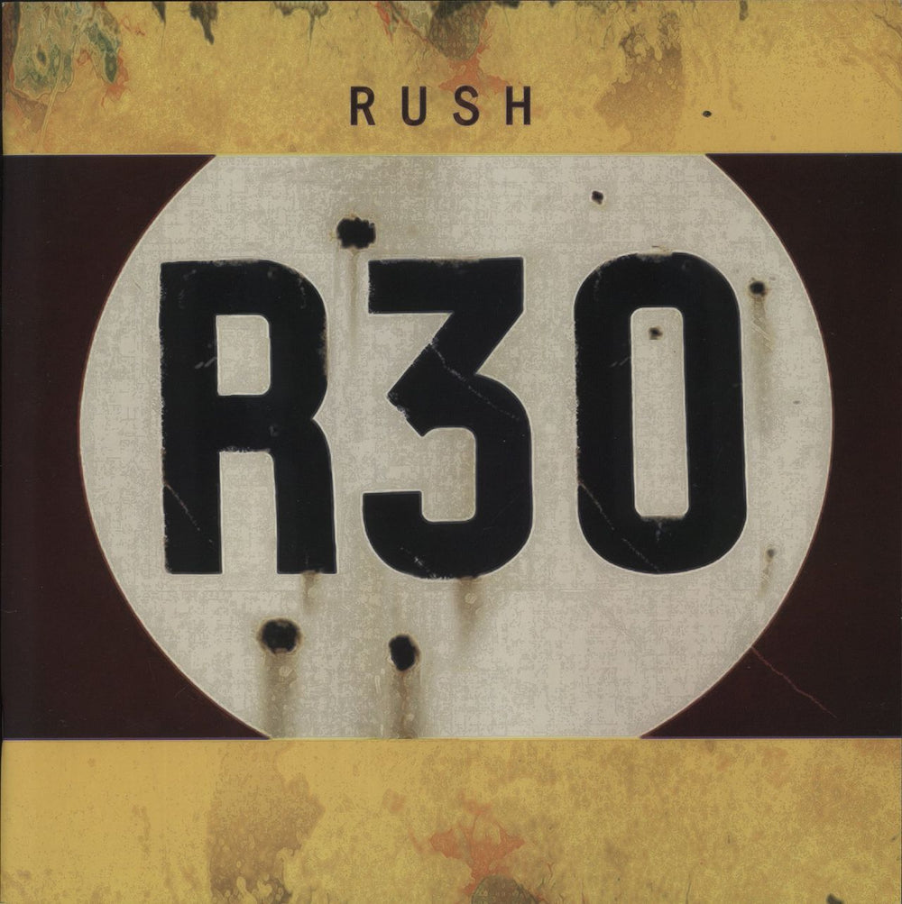 Rush R30 + Stub UK tour programme TOUR PROGRAMME