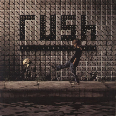Rush Roll The Bones - EX UK vinyl LP album (LP record) WX436