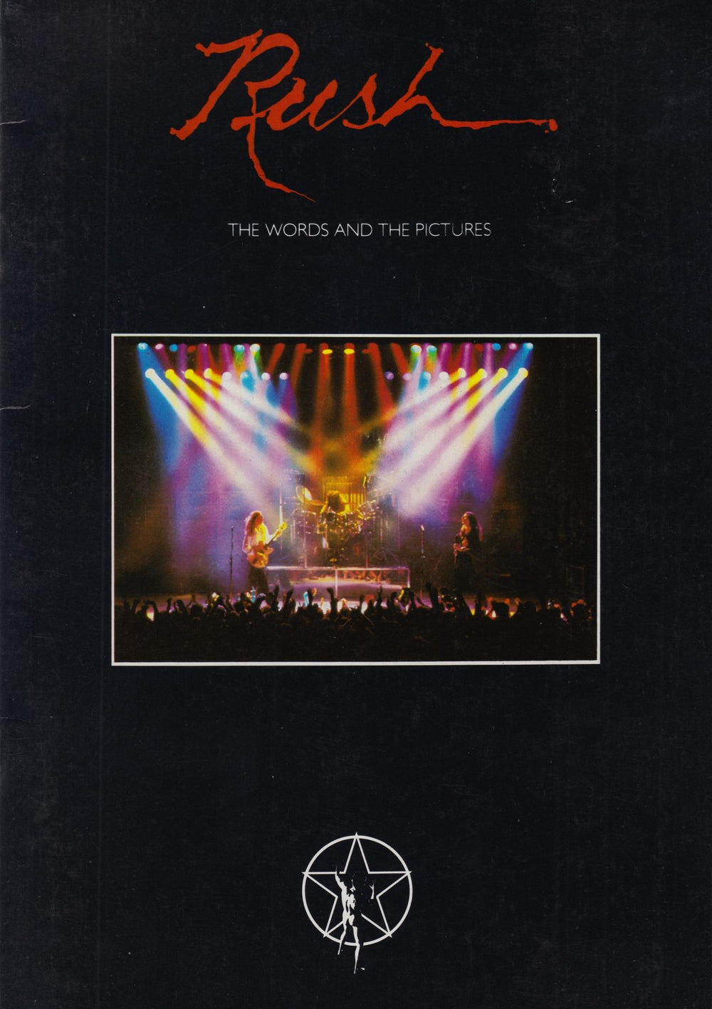 Rush The Words And The Pictures - Volume I UK tour programme TOUR BOOK