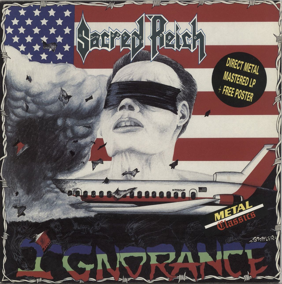 Sacred Reich Ignorance - DMM UK Vinyl LP — RareVinyl.com