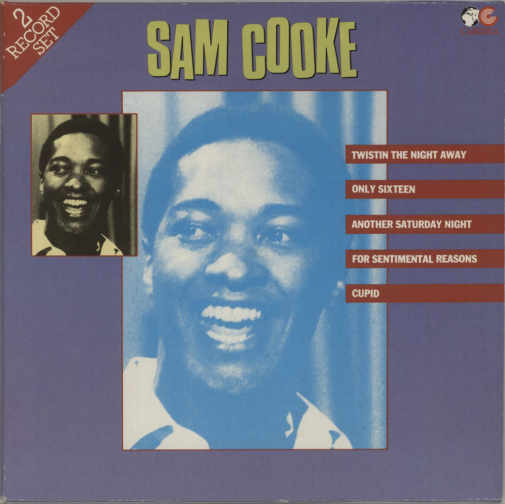 Sam Cooke Sam Cooke UK 2-LP vinyl record set (Double LP Album) CR050