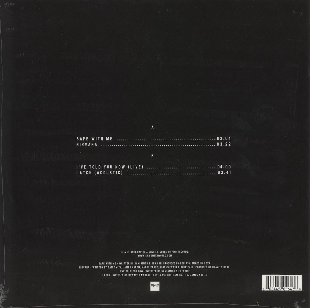 Sam Smith Nirvana E.P. - RSD22 - Smokey Green Vinyl - Sealed UK 12" vinyl single (12 inch record / Maxi-single) 602445056439