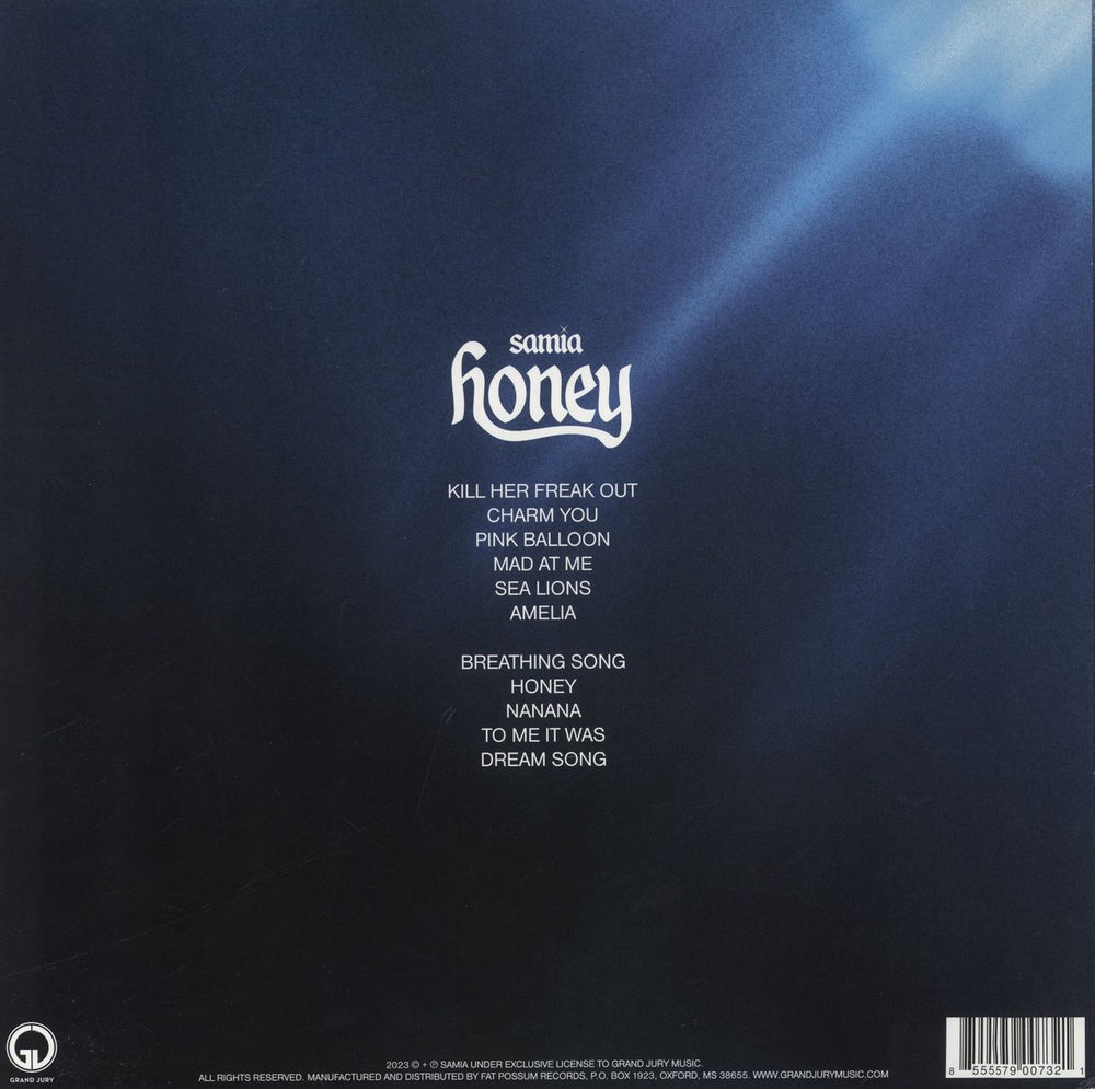 Samia Honey - Magenta Vinyl + Yellow Flexi US vinyl LP album (LP record) 855579007321