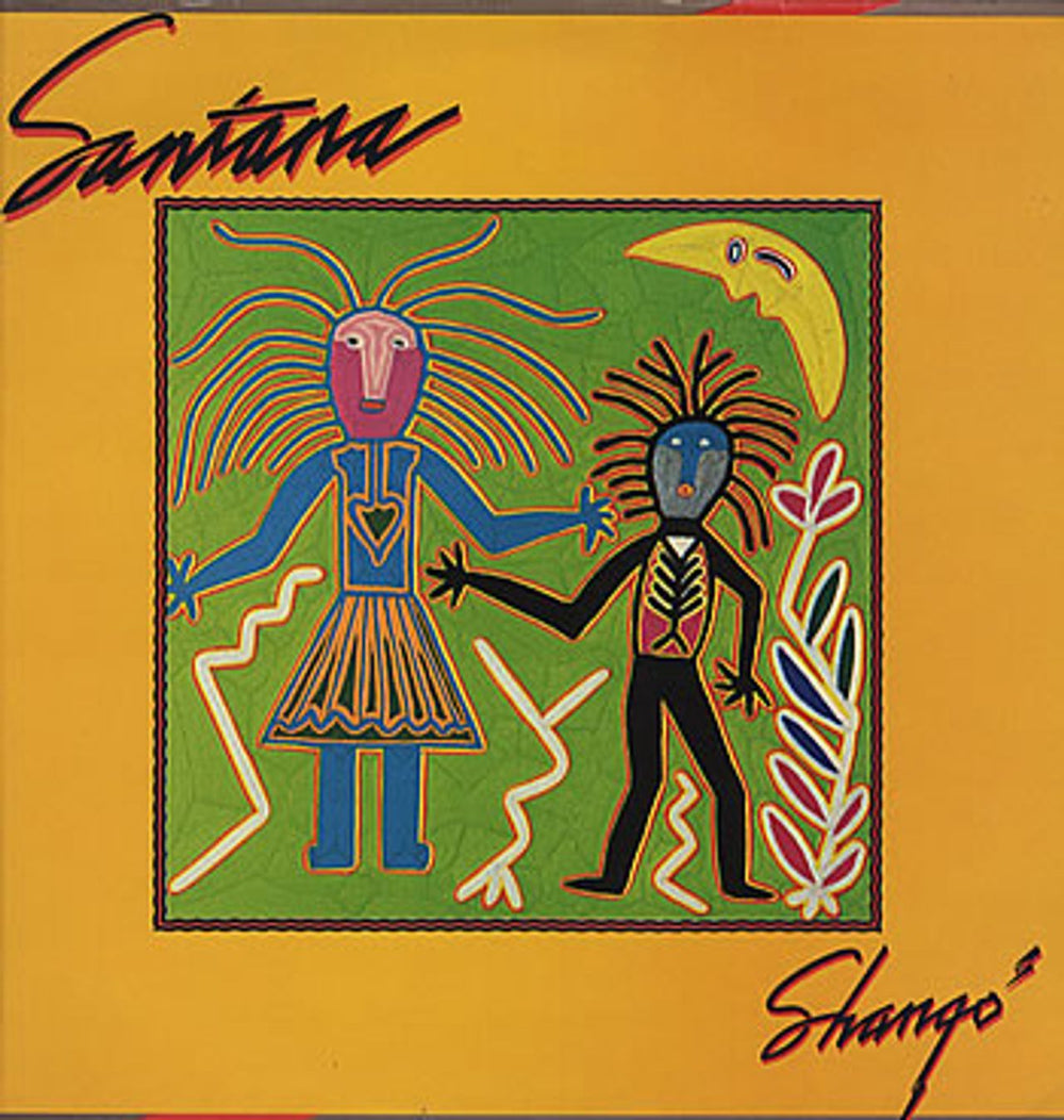 Santana Shango UK vinyl LP album (LP record) 85914