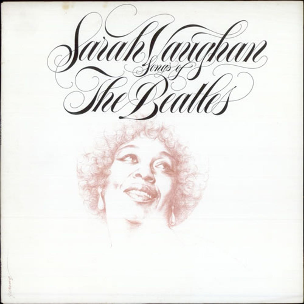 Sarah Vaughan Songs Of The Beatles US vinyl LP album (LP record) SD16037