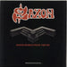 Saxon Saxon World Tour 1985-86 + Ticket stub UK tour programme TOUR PROGRAMME