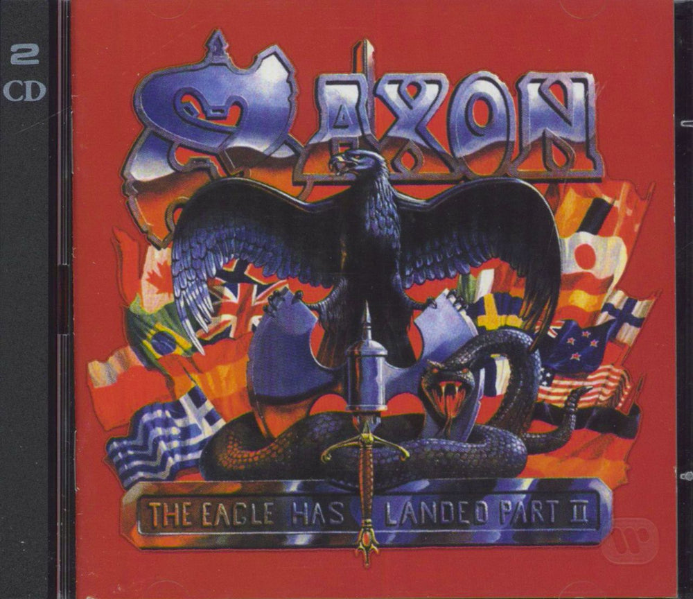 Saxon The Eagle Has Landed Part II German 2 CD album set (Double CD) SPV085-21172DCD