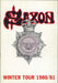 Saxon Winter Tour 1980/81 UK tour programme TOUR PROGRAME