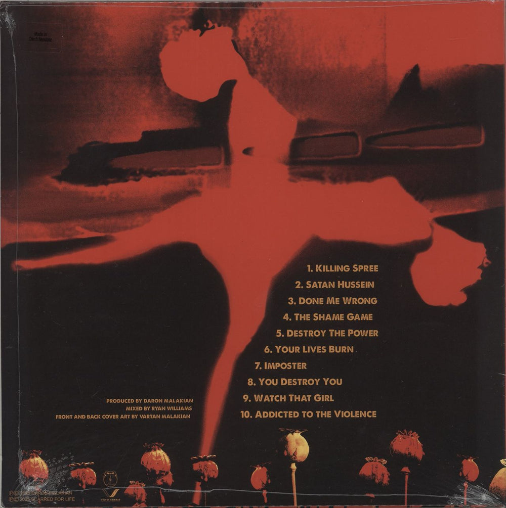 Scars On Broadway Addicted To The Violence - Red with Gold