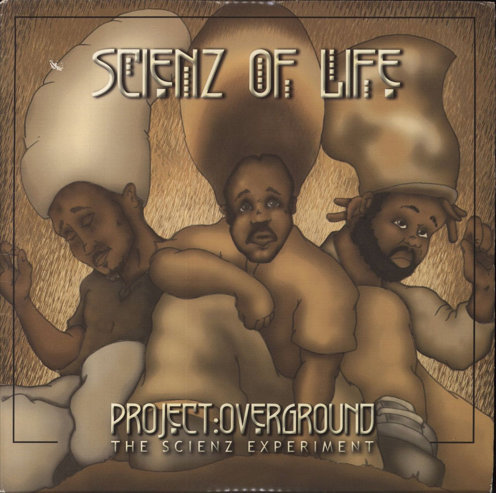 Scienz Of Life Project Overground: The Scienz Experiment US 2-LP vinyl record set (Double LP Album) SVM022