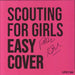 Scouting For Girls Easy Cover - Pink Vinyl + 2 Autographs UK vinyl LP album (LP record) 5060079266894