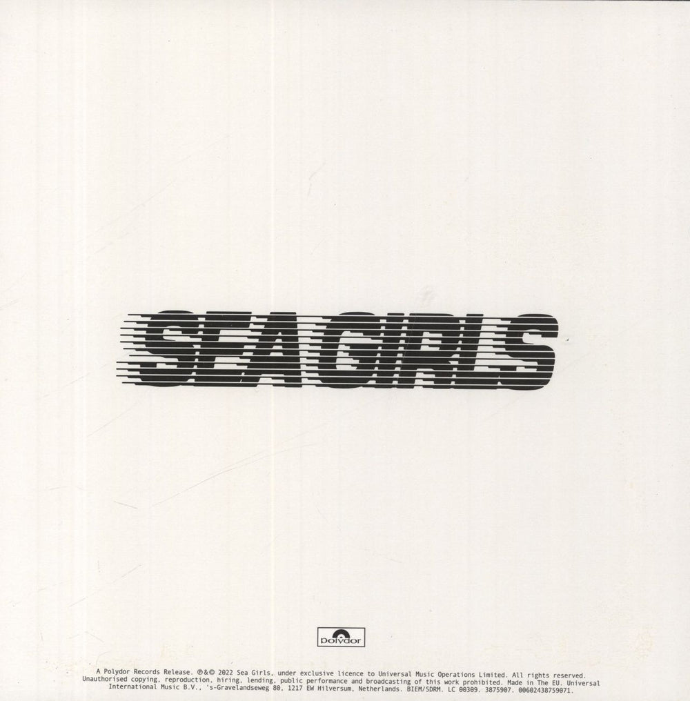 Sea Girls DNA - Blue Vinyl - RSD22 UK 7" vinyl single (7 inch record / 45) 602438759071