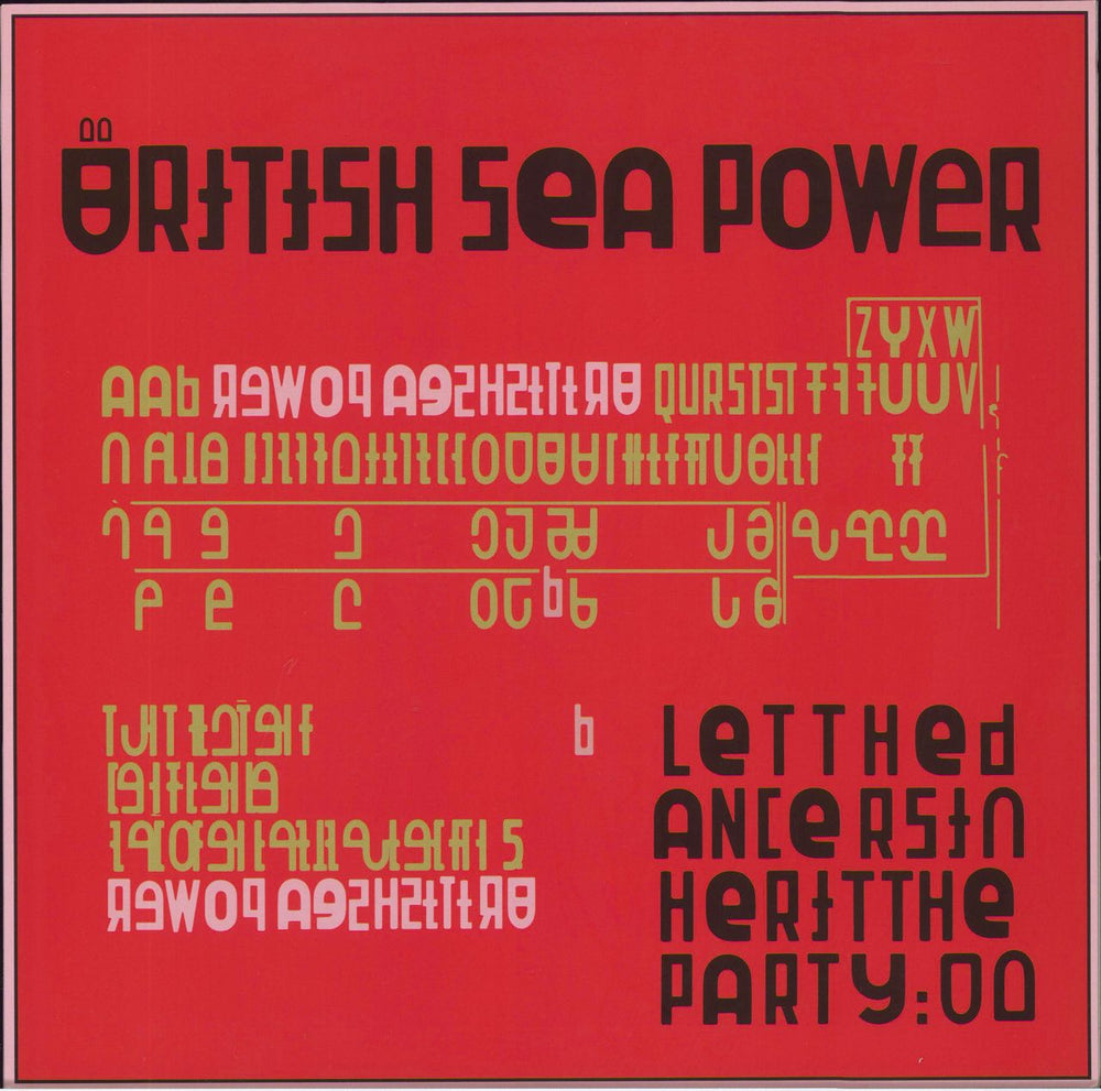 Sea Power Let The Dancers Inherit The Party UK vinyl LP album (LP record) GCR017V