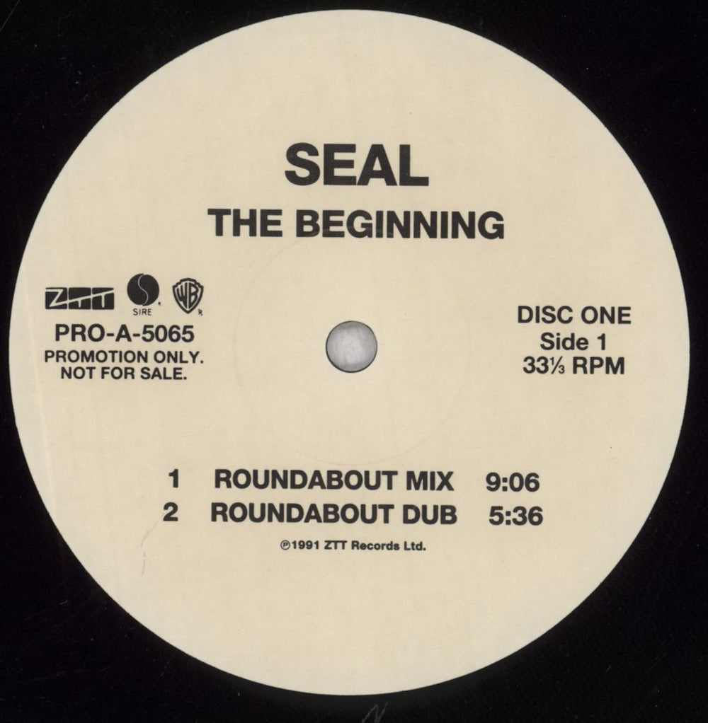 Seal The Beginning - Double Pack US Promo 12" vinyl single (12 inch record / Maxi-single) SEA12TH17994