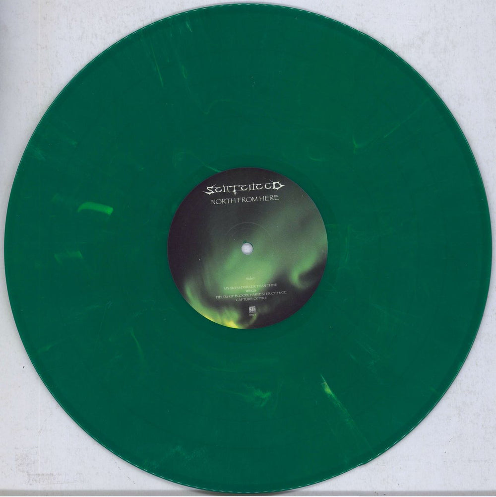 Sentenced North From Here - Green Marble Vinyl US vinyl LP album (LP record) ZS8LPNO832733