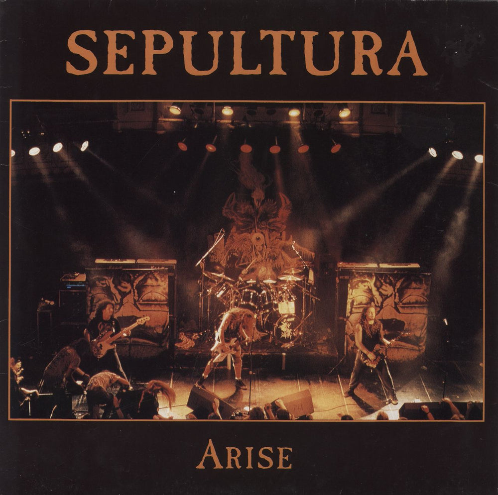 Sepultura Arise - VG Dutch 12" vinyl single (12 inch record / Maxi-single) RO2406-6