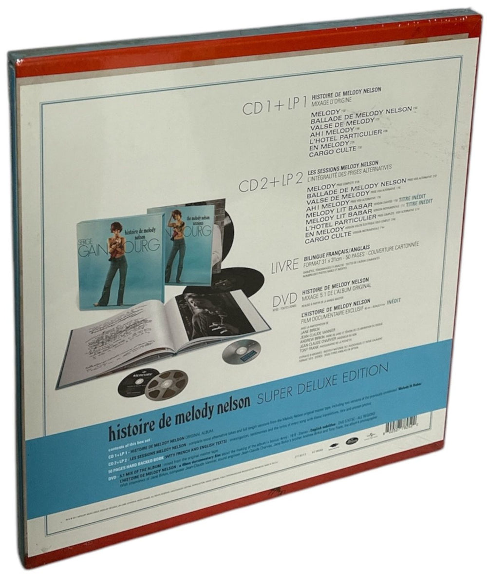 Serge Gainsbourg Histoire De Melody Nelson - Super Deluxe - Sealed UK Vinyl Box Set 602527782522