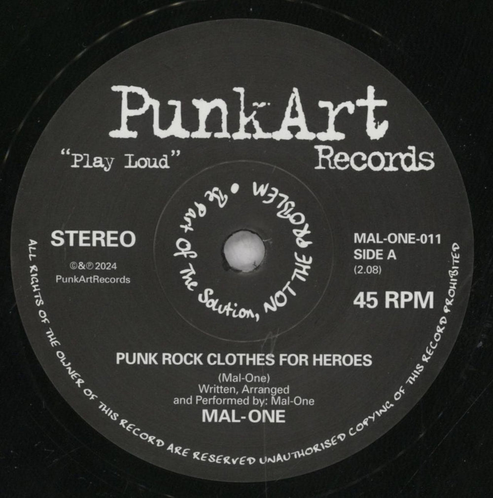 Sex Pistols Never Mind The Bollocks - Punk Art sleeve UK 7" vinyl single (7 inch record / 45) SEX07NE837541