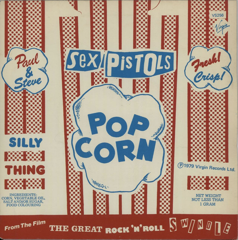 Sex Pistols Silly Thing + Picture Sleeve UK 7" vinyl single (7 inch record / 45) VS256