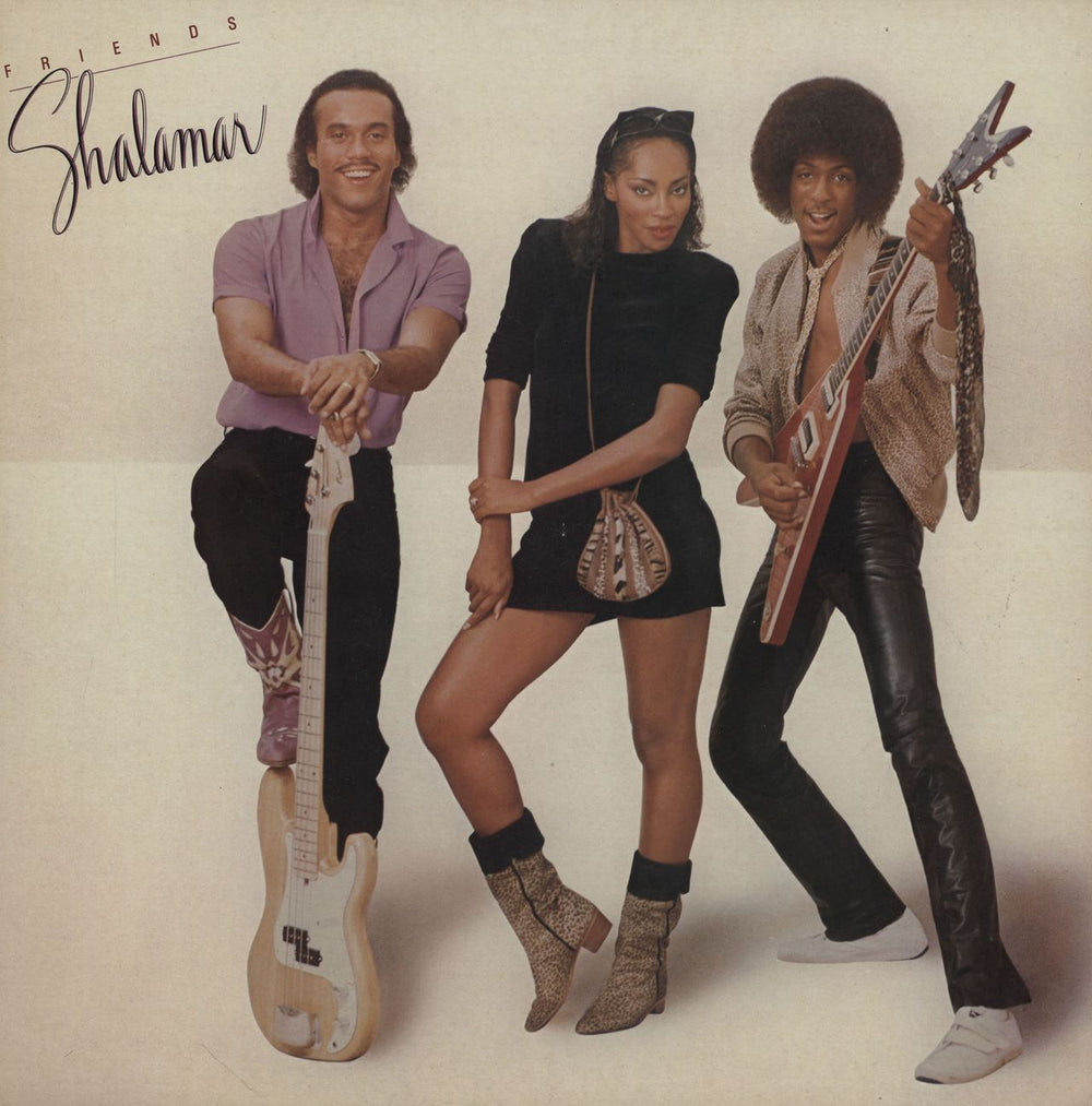 Shalamar Friends UK vinyl LP album (LP record) K52345