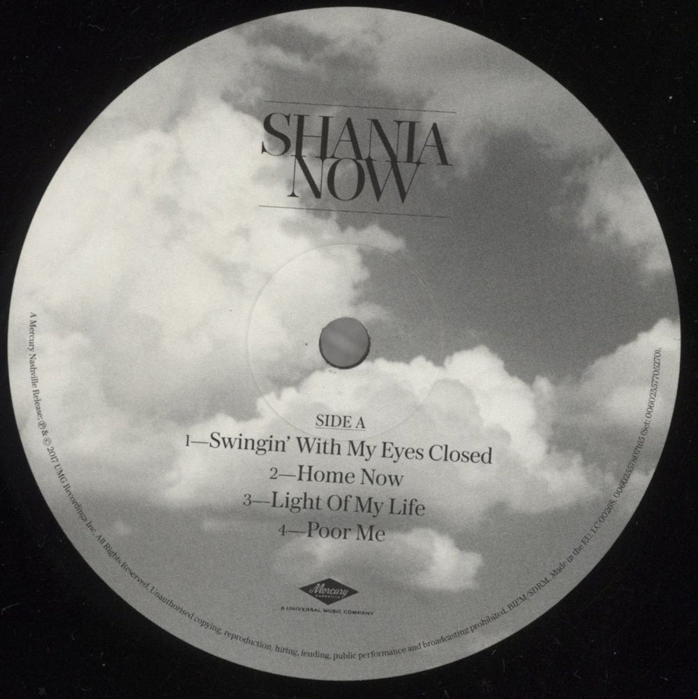 Shania Twain Now UK 2-LP vinyl record set (Double LP Album) SIA2LNO857222