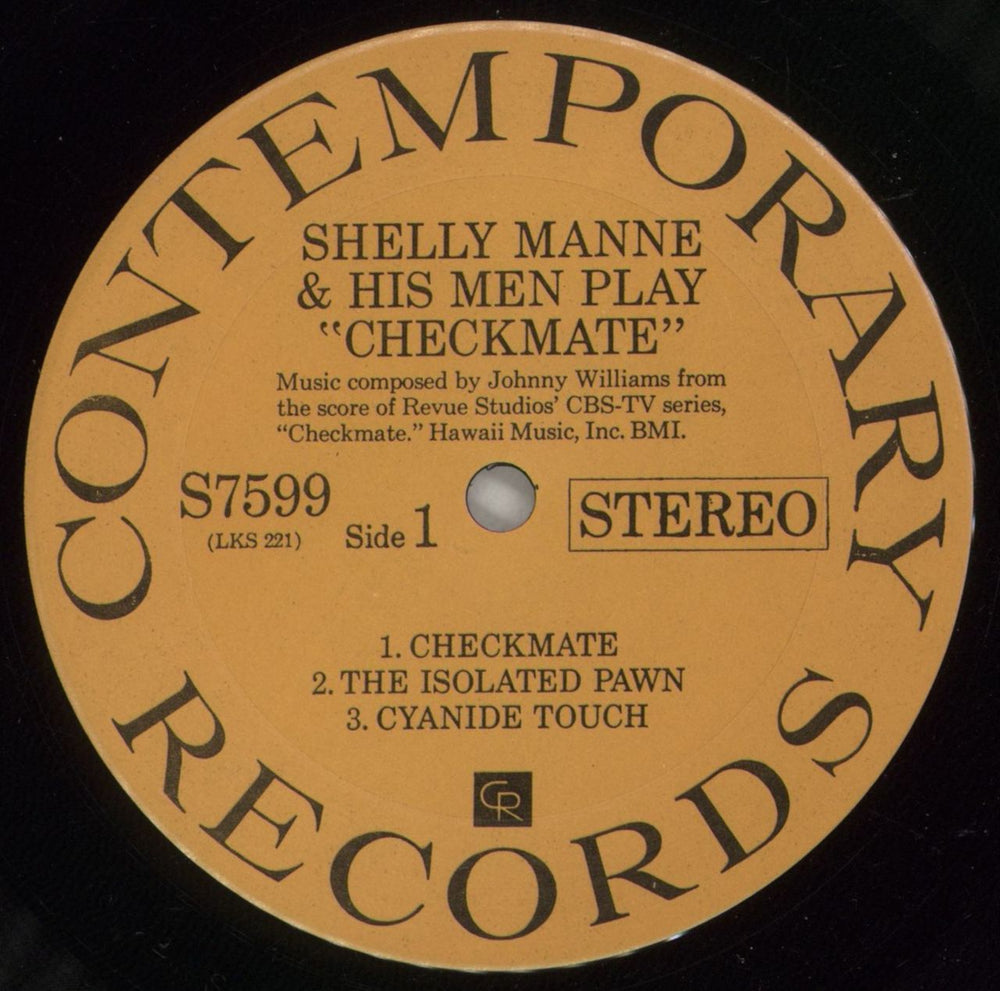 Shelly Manne Checkmate US vinyl LP album (LP record) MNNLPCH566071