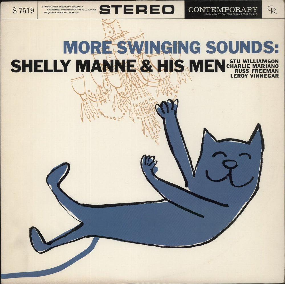 Shelly Manne More Swinging Sounds US vinyl LP album (LP record) OJC-320