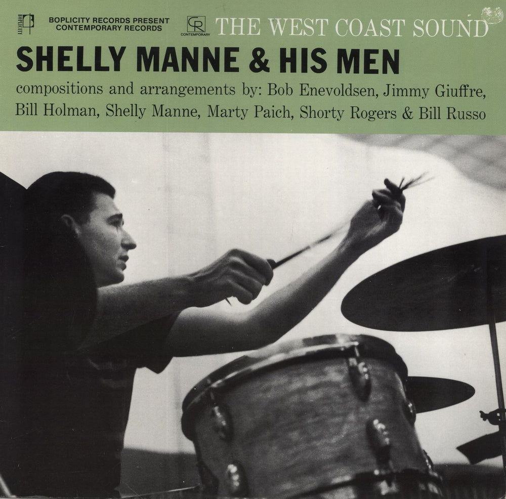 Shelly Manne The West Coast Sound Volume 1 UK vinyl LP album (LP record) COP012