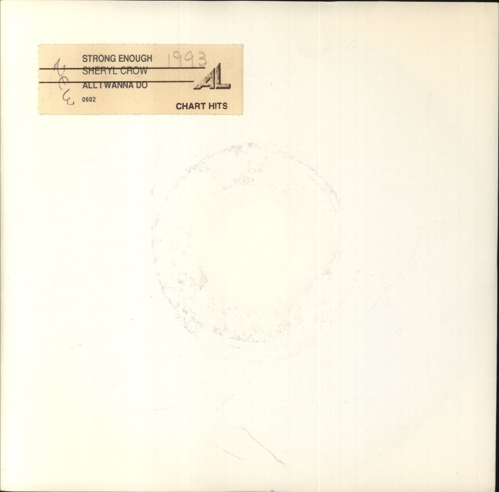 Sheryl Crow Strong Enough - Jukebox Issue UK 7" vinyl single (7 inch record / 45) SCJB2