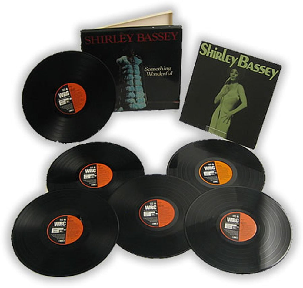Shirley Bassey Something Wonderful UK box set SM207-212