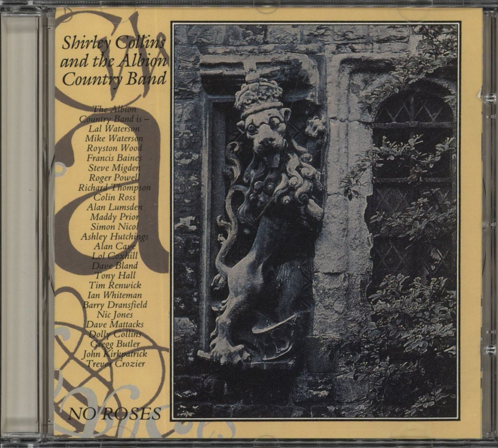 Shirley Collins No Roses UK CD album (CDLP) CRESTCD011