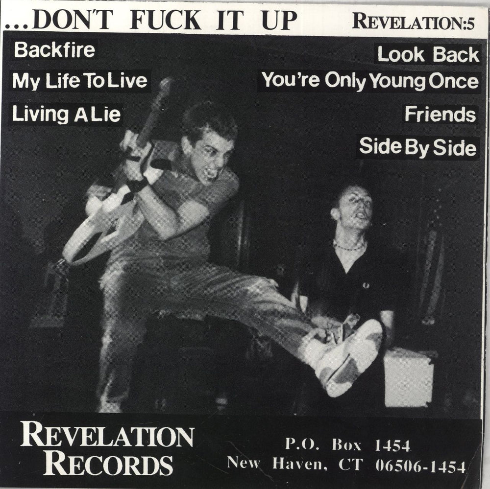 Side By Side You're Only Young Once... - 2nd US 7" vinyl single (7 inch record / 45)