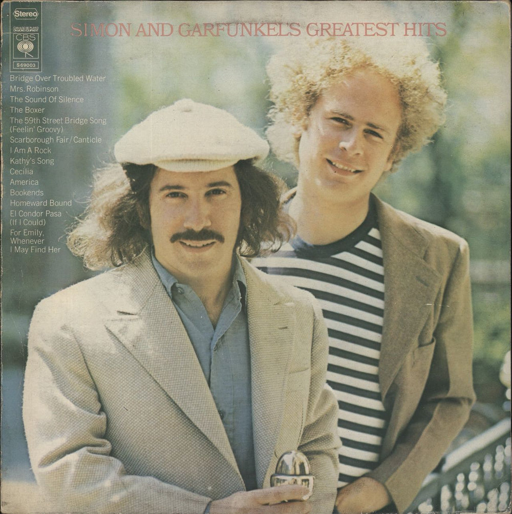 Simon & Garfunkel Greatest Hits Dutch vinyl LP album (LP record) 69003