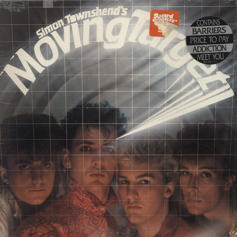 Simon Townshend Moving Target - Sealed US vinyl LP album (LP record) 825872-1Y-1