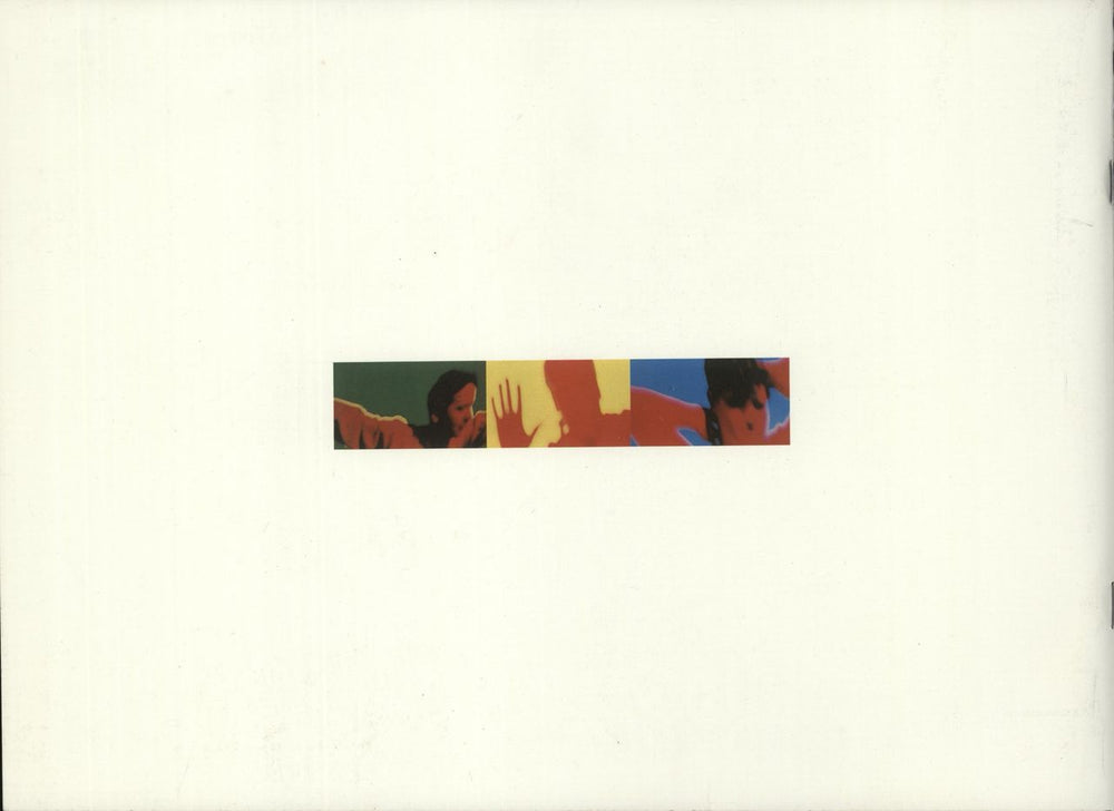 Simple Minds Real Live Tour + Ticket Stub UK tour programme