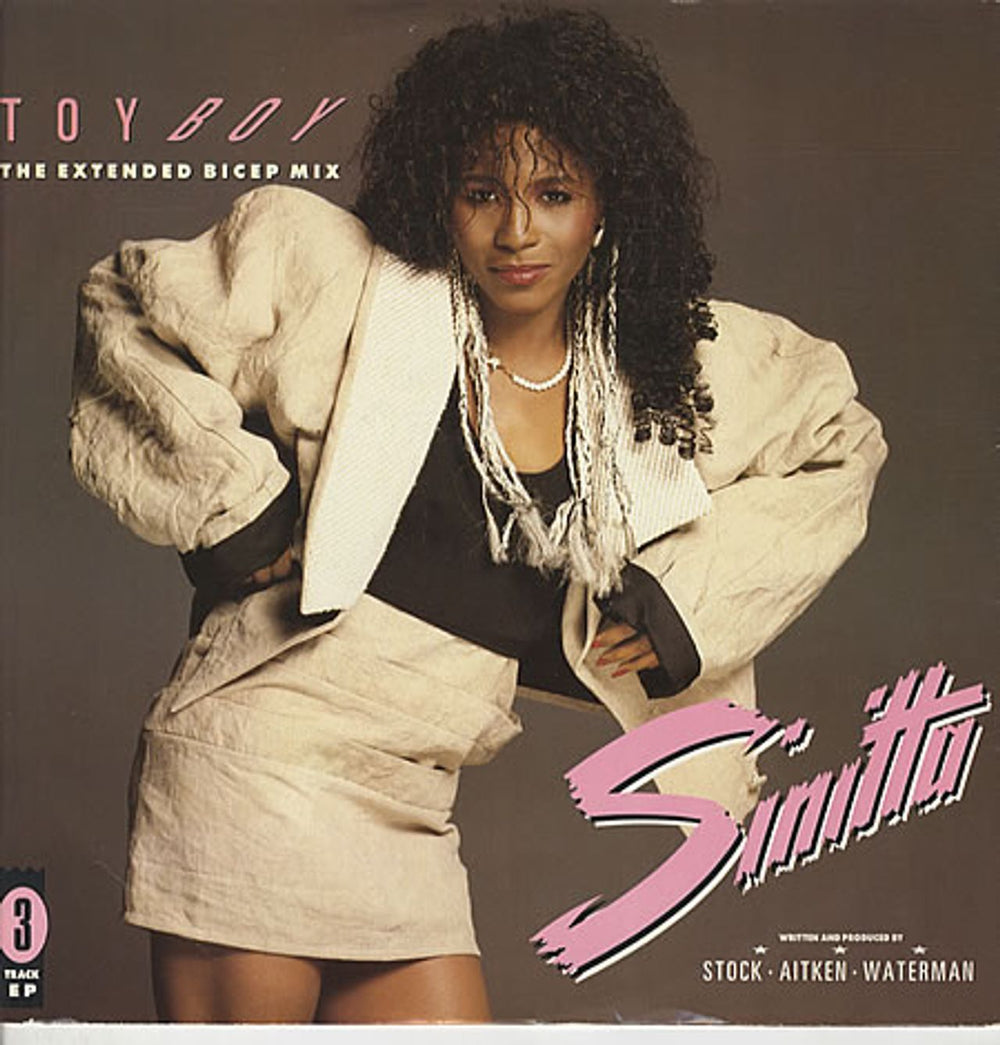 Sinitta Toy Boy (The Extended Bicep Mix) UK 12" vinyl single (12 inch record / Maxi-single) 12FAN12
