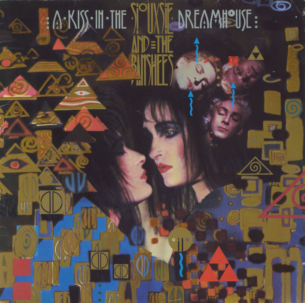 Siouxsie & The Banshees A Kiss in The Dreamhouse + inner UK vinyl LP album (LP record) POLD5064