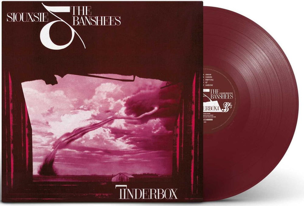 Siouxsie & The Banshees Tinderbox - NAD2021 - Burgundy Vinyl - Sealed UK vinyl LP album (LP record) SIOLPTI777164