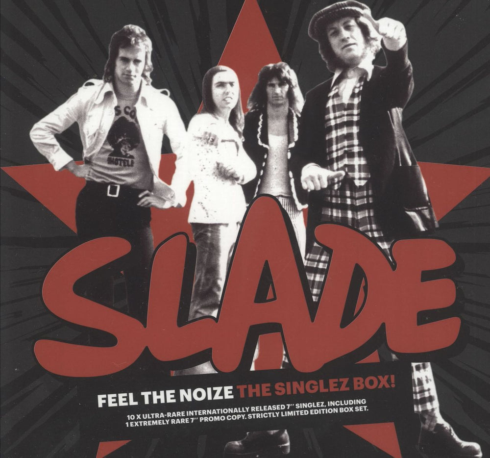 Slade Feel The Noize – The Singlez Box - Sealed UK 7" single box set BMGCAT311BOX