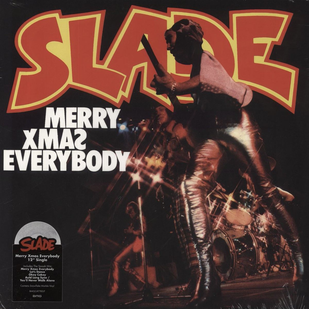 Slade Merry Xmas Everybody - Snowflake Marble Vinyl - Sealed UK 12