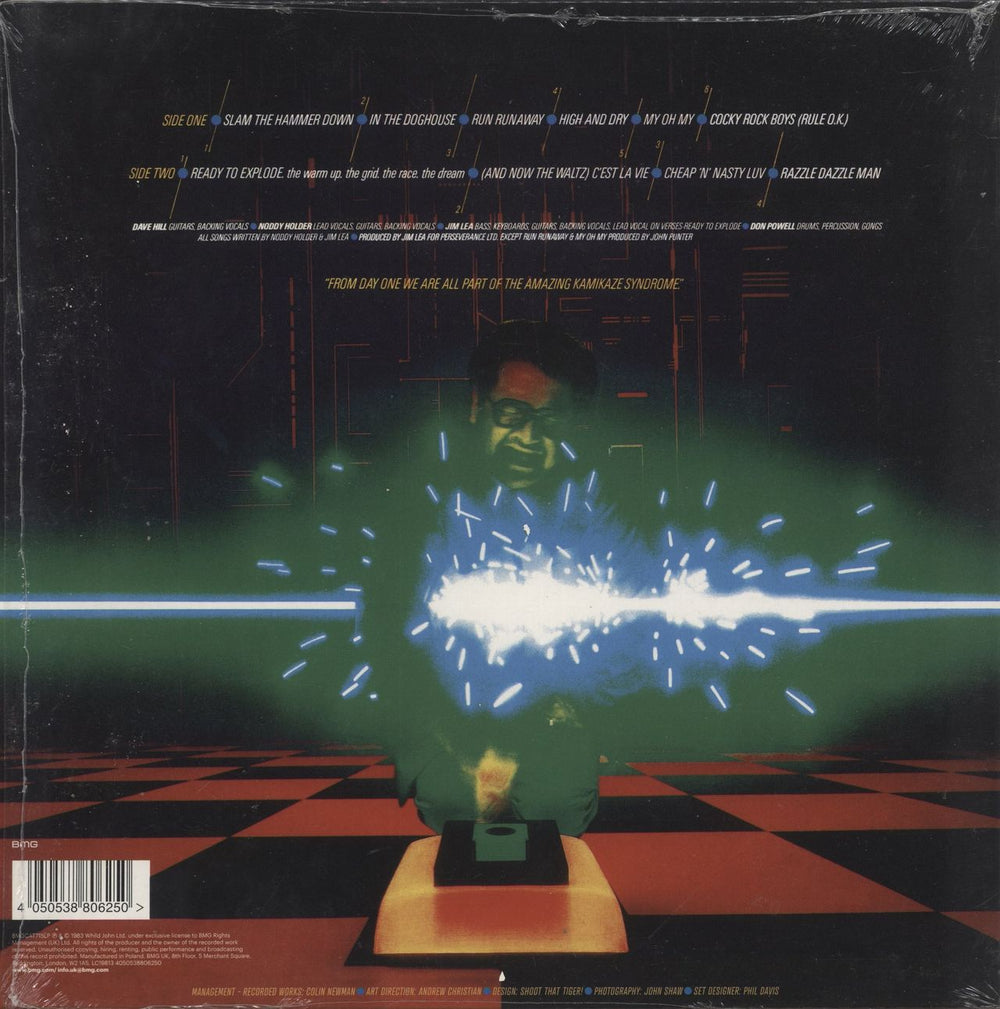 Slade The Amazing Kamikaze Syndrome - Shrink UK vinyl LP album (LP record) 4050538806250