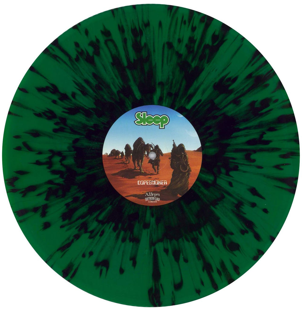 Sleep Dopesmoker - 5th - 180 Gram Green/Black Splatter Vinyl US 2-LP vinyl record set (Double LP Album) XLE2LDO835071