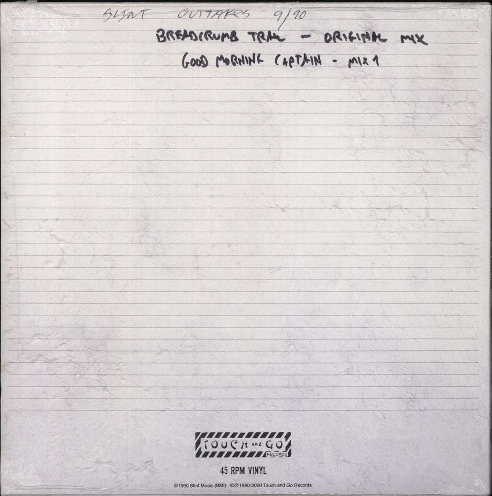 Slint Breadcrumb Trail / Good Morning, Captain - Sealed UK 12" vinyl single (12 inch record / Maxi-single) 036172106684