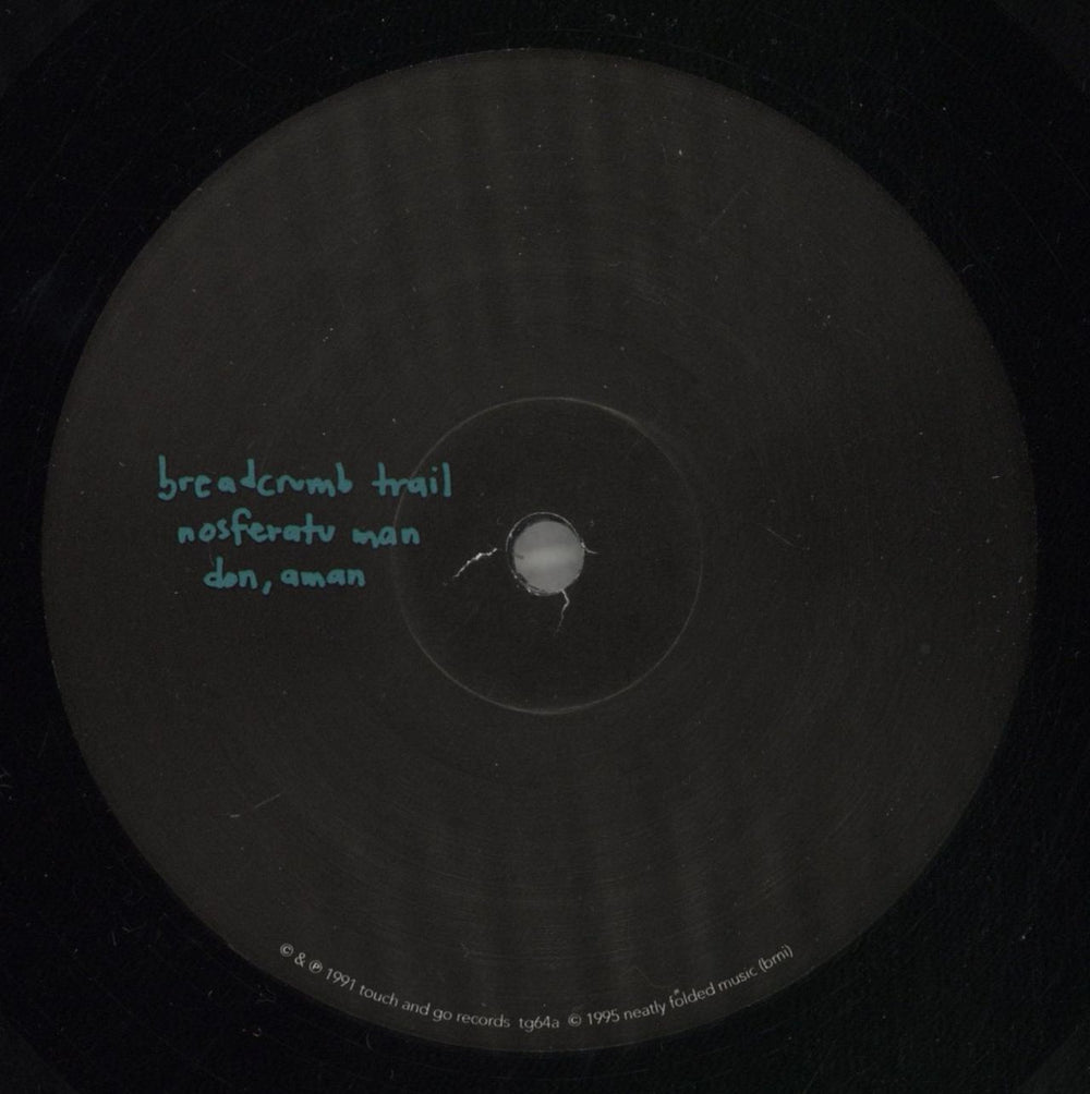 Slint Spiderland US vinyl LP album (LP record) SN7LPSP877612