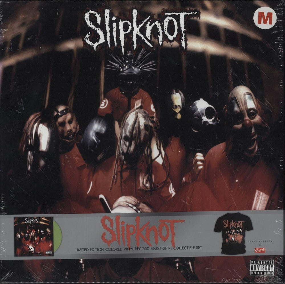 Slipknot Slipknot - Green vinyl + T-Shirt - Sealed US Vinyl