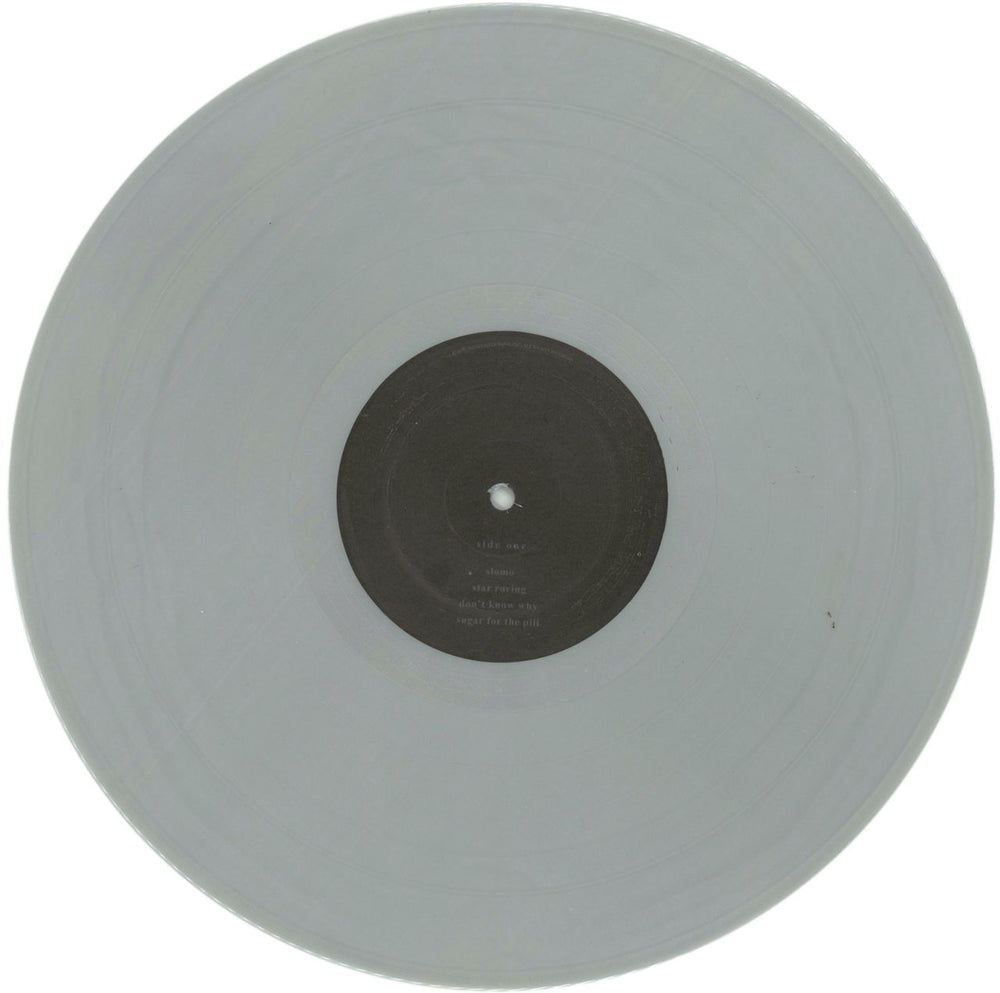 Slowdive Slowdive - Silver Vinyl UK vinyl LP album (LP record) SLOLPSL794668