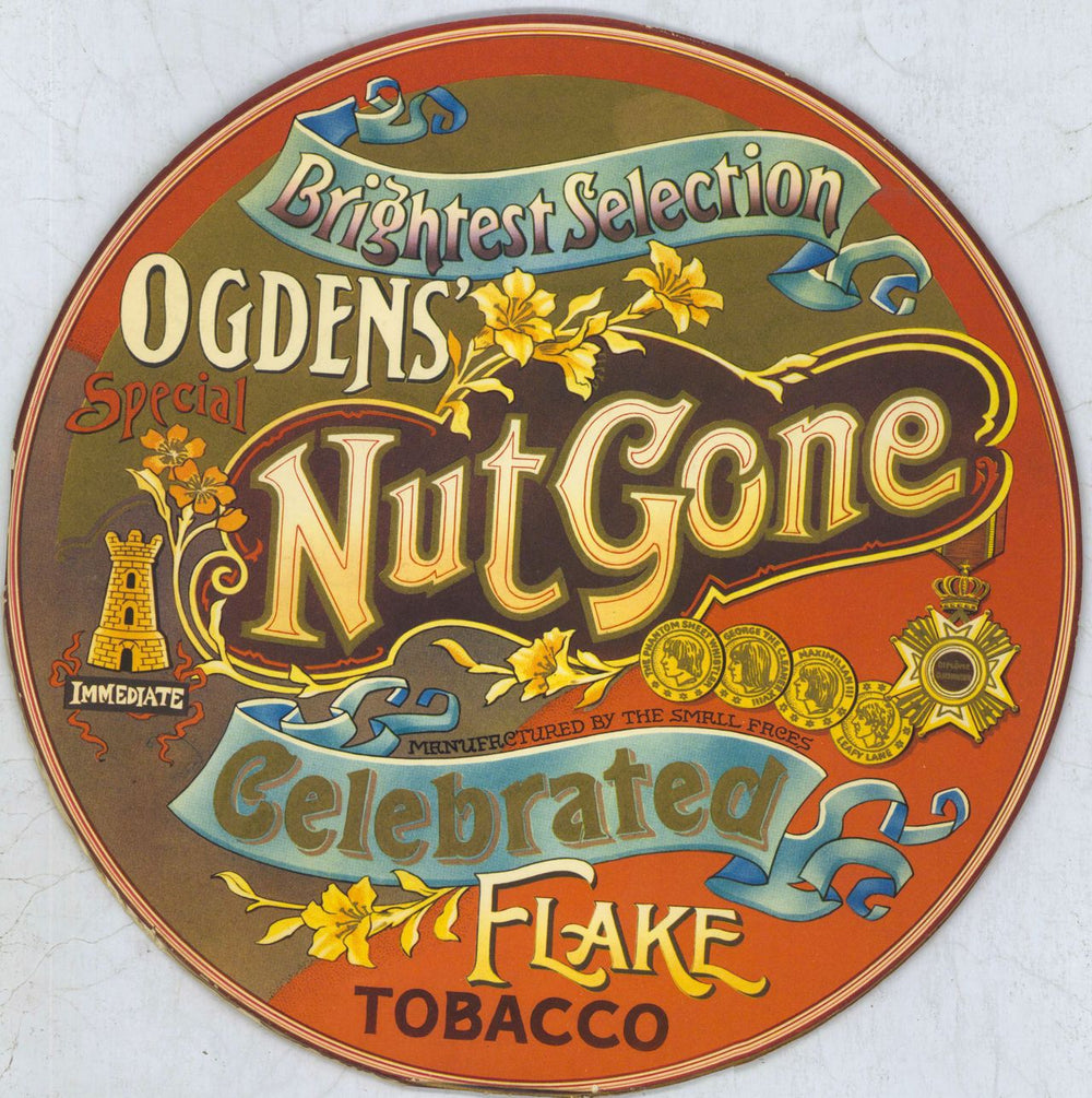 Small Faces Ogdens' Nut Gone Flake - 2nd UK vinyl LP album (LP record) IMSP012