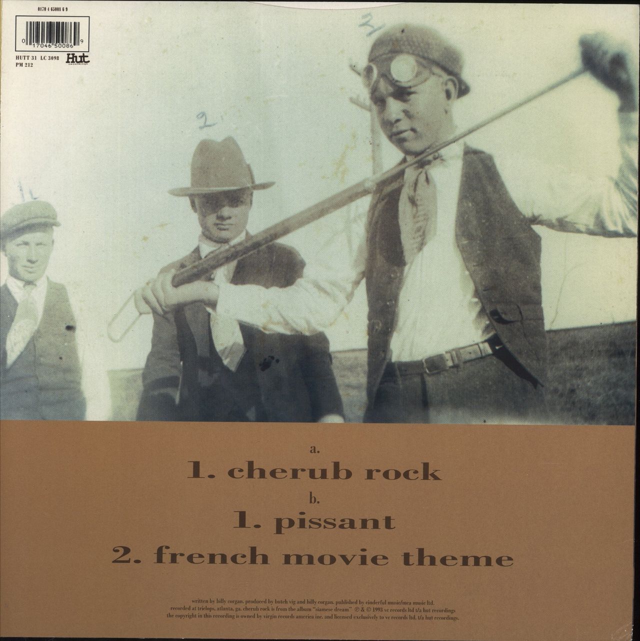 Smashing Pumpkins Cherub Rock UK 12