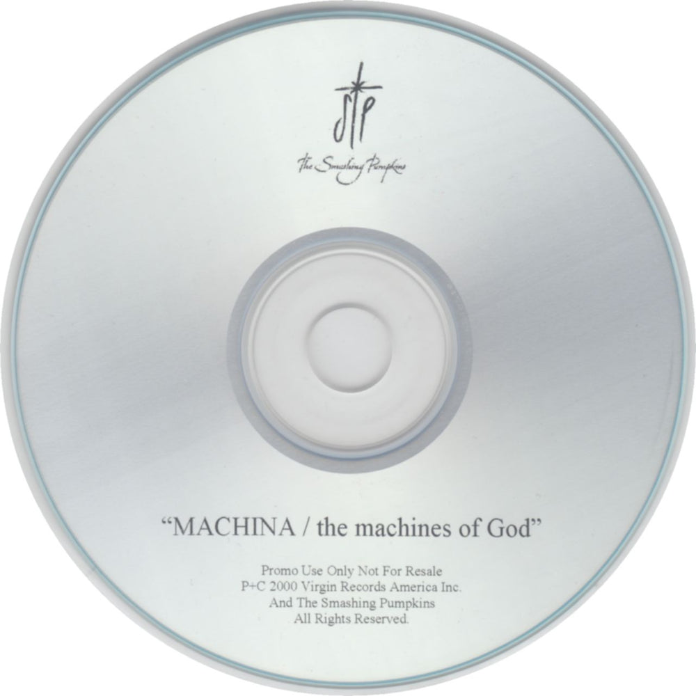 Smashing Pumpkins MACHINA / The Machines Of God UK Promo CD-R acetate SMPCRMA152721